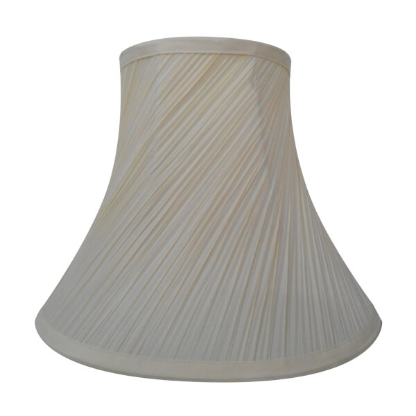 Swirl Pleat Lamp Shade Cream 30cm Homebase