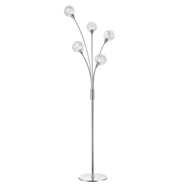 Lola 5 Arm Floor Lamp Homebase