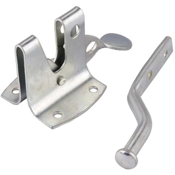 Auto Gate Latch - Zinc - 50mm | Homebase