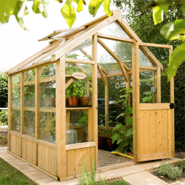 Forest (Installation Included) 8x6ft Vale Greenhouse Homebase