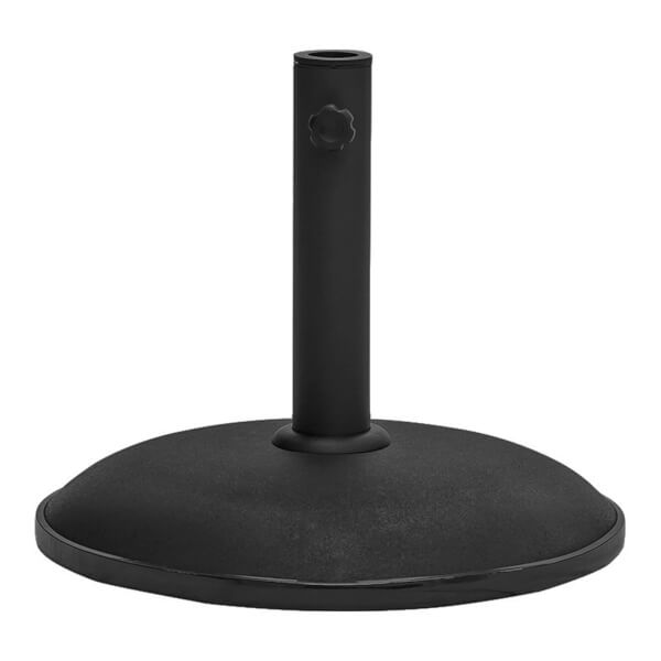 Concrete Parasol Base 15kg Black Homebase