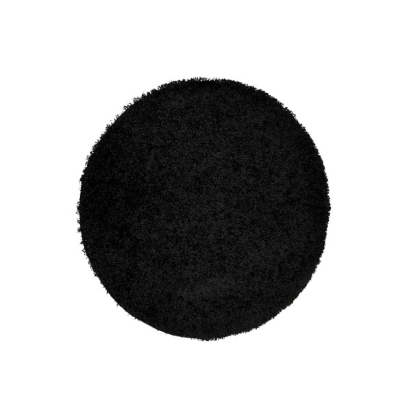 Jazz Rug Black Rug 120cm Circle Homebase