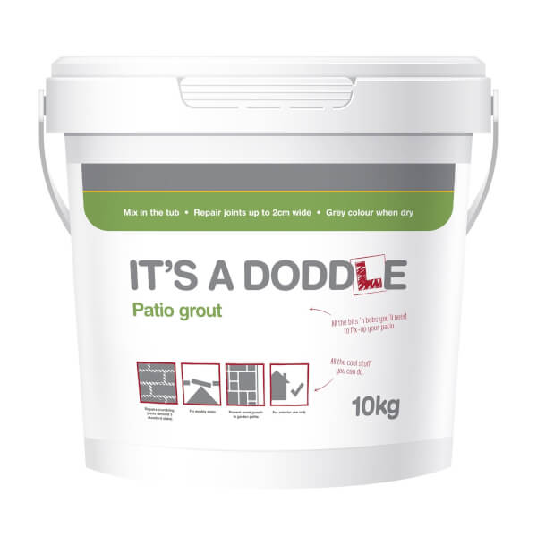 Its a Doddle Patio Grout 10kg Tub Homebase