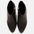 black boots with rose gold
