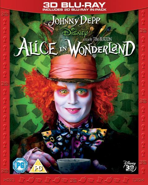 Alice In Wonderland 3d Incldues 2d Version Blu Ray Zavvi Uk