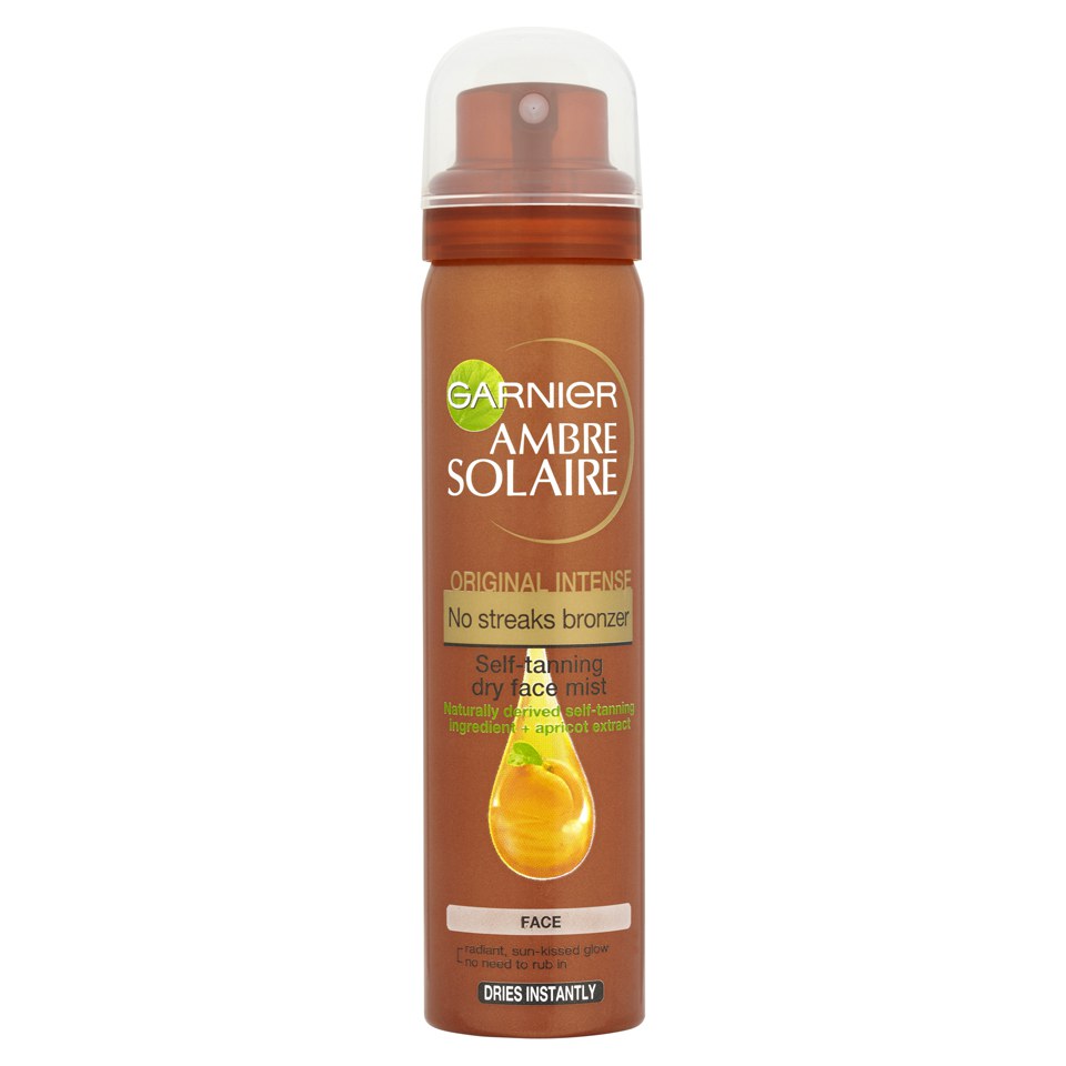 garnier ambre solaire no streaks bronzer mist spray original 75ml free shipping garnier ambre solaire no streaks bronzer mist spray original 75ml free shipping