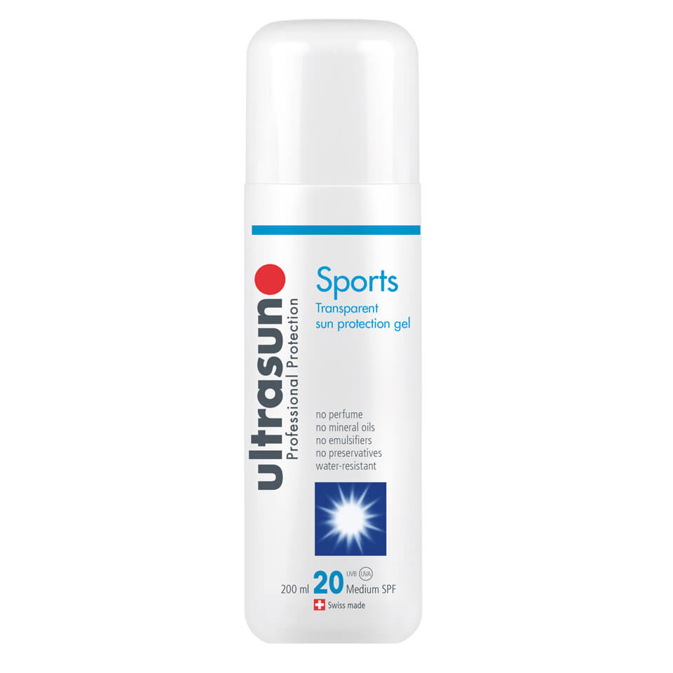 Ultrasun SPF 20 Sports Gel (200ml) Reviews Free Shipping lookfantastic
