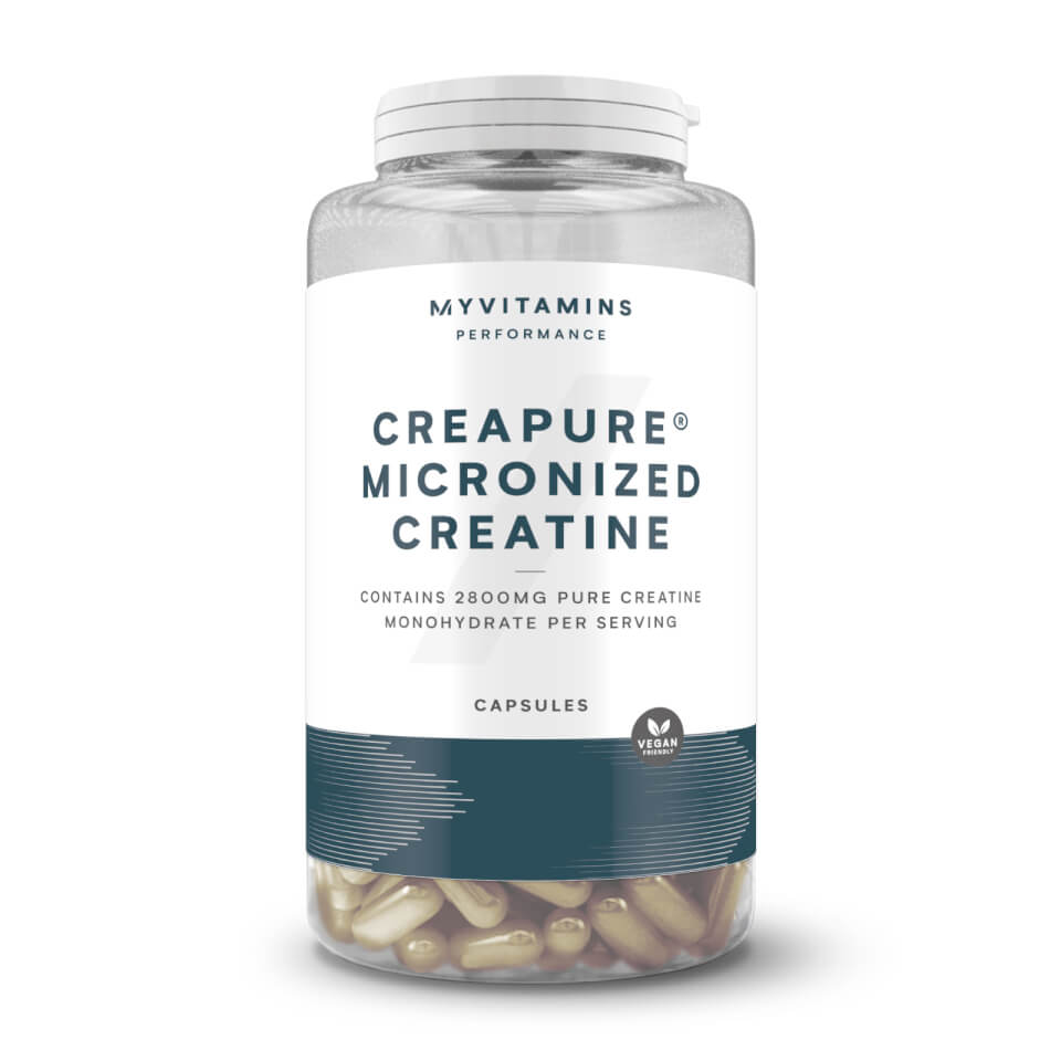 Buy Creapure® Micronised Creatine Capsules MYPROTEIN™