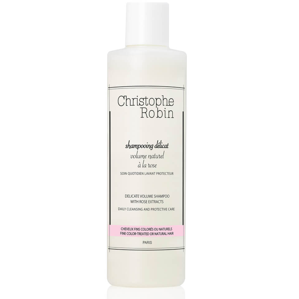 Christophe Robin Delicate Volumizing Shampoo With Rose Extracts