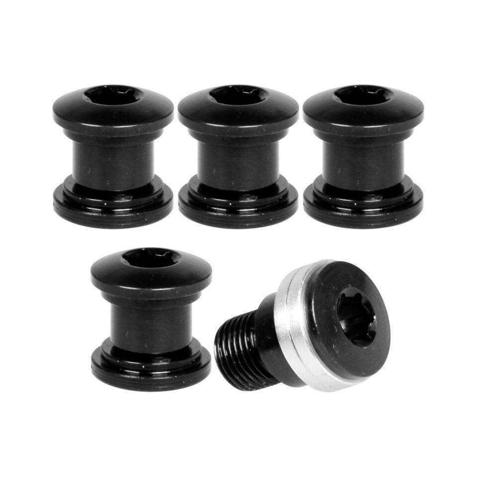 NEW Campagnolo Chainring Bolt Kit for 2010 Athena Carbon Black