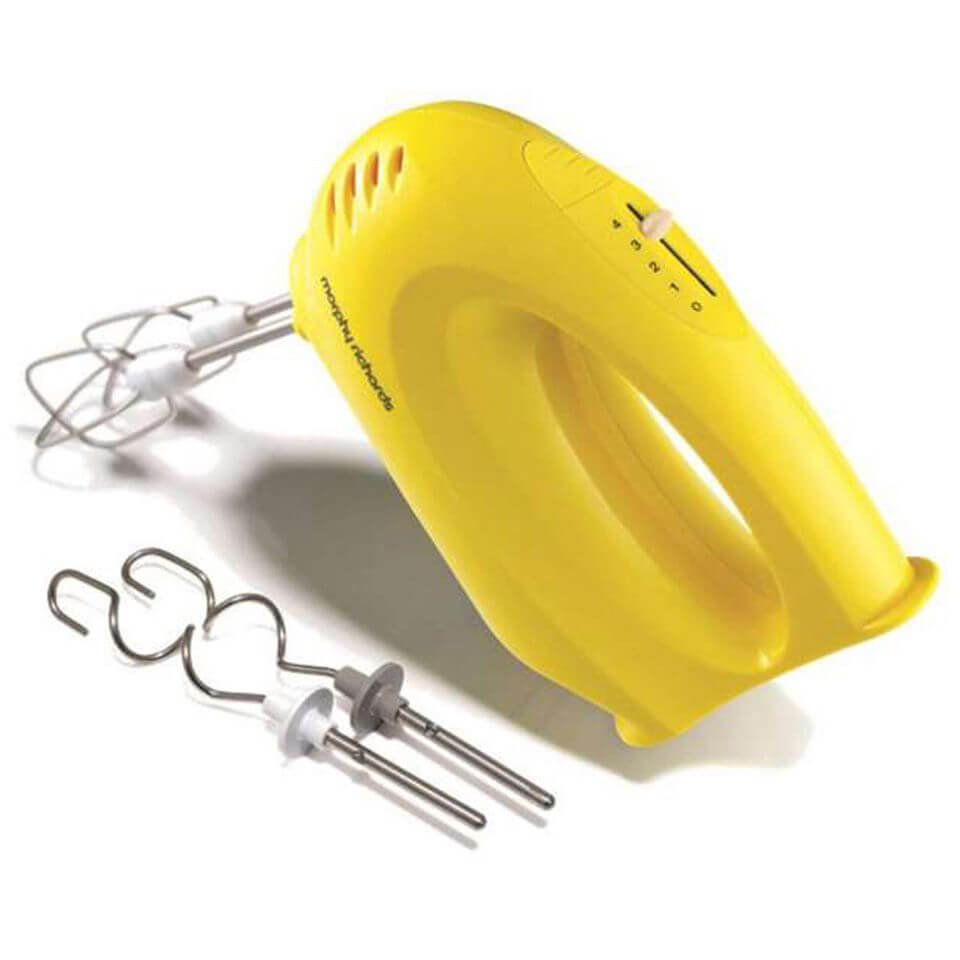 Morphy Richards Accents Hand Mixer Yellow Homeware