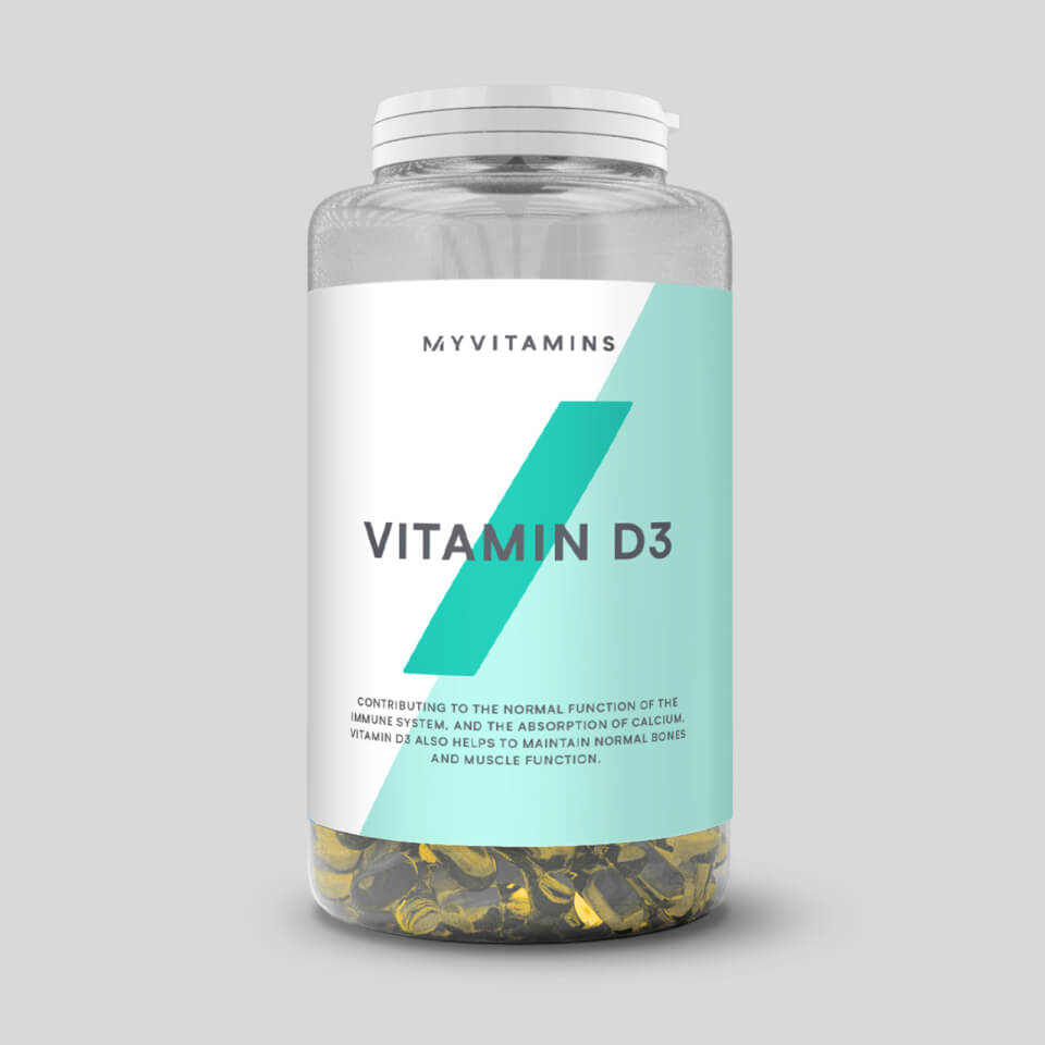 Buy Vitamin D3 Capsules Myprotein