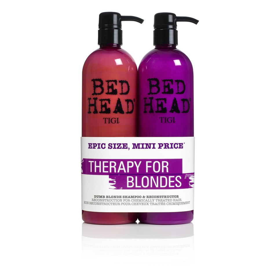 TIGI Bed Head Dumb Blonde Tween Duo 2 x 750ml (Worth £29 