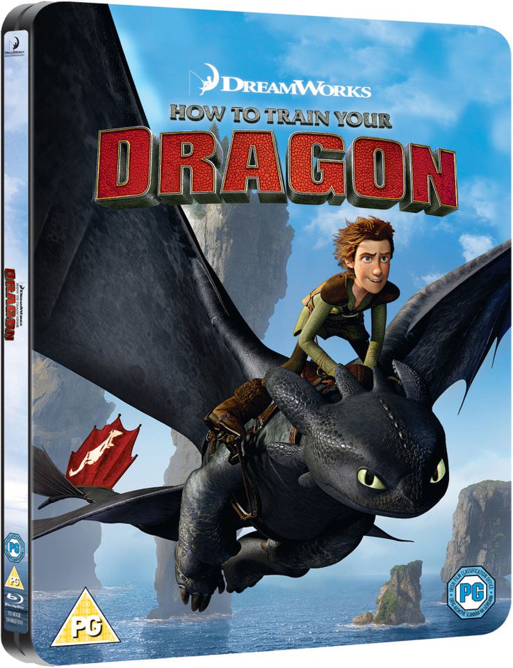 How to Train Your Dragon Limited Edition Steelbook Blu