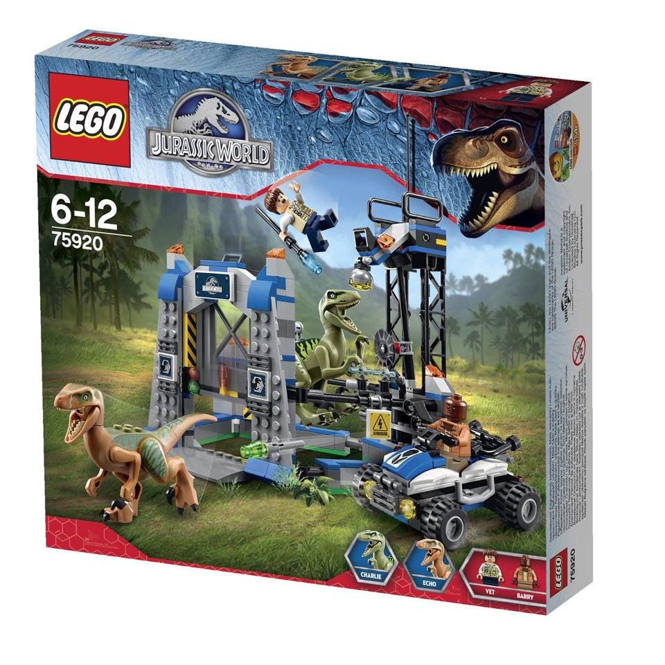 Lego Jurassic World Raptor Escape 75920 Toys 