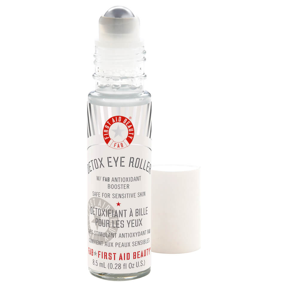 First Aid Beauty Detox Eye Roller 8 5ml Lookfantastic