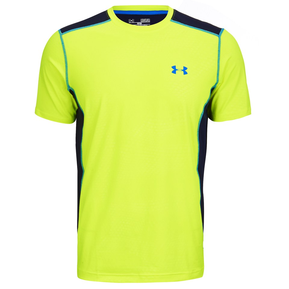 yellow under armour t shirt
