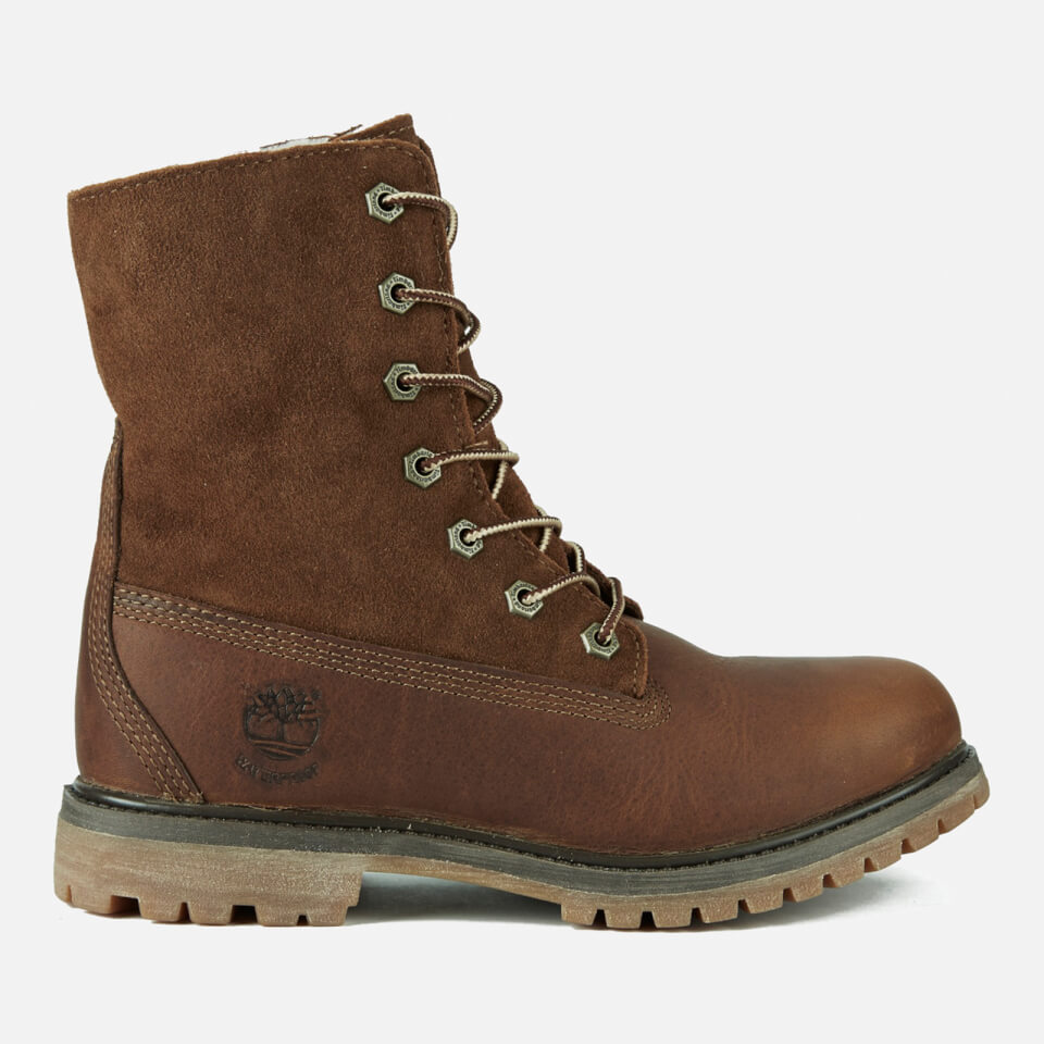timberland damen authentics teddy fleece waterproof chukka boots
