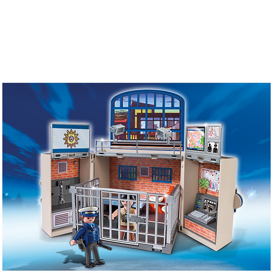 Playmobil Police My Secret Police Station Play Box (5421) Toys | TheHut.com