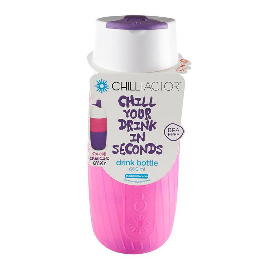 Chill Factor Drinks Bottle - Pink Gifts | TheHut.com