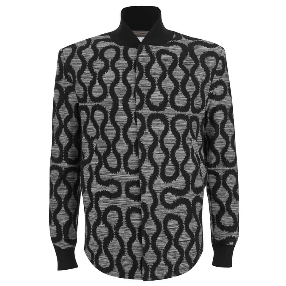 Vivienne Westwood MAN Men's Squiggle Spugna Shirt-Hem Bomber Jacket ...