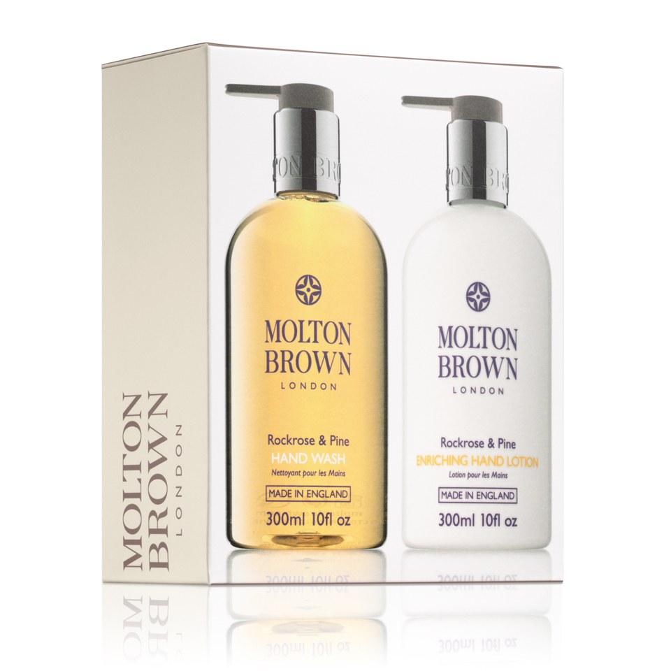 Molton Brown Rockrose and Pine Hand Wash Duo Free Shipping