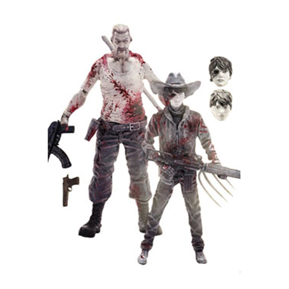 McFarlane The Walking Dead Abraham Ford and Carl Grimes