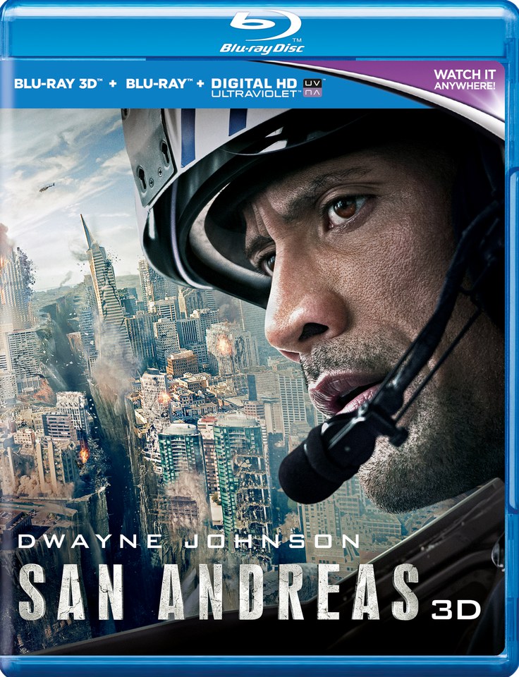 San Andreas 3D Blu-ray | Zavvi.com