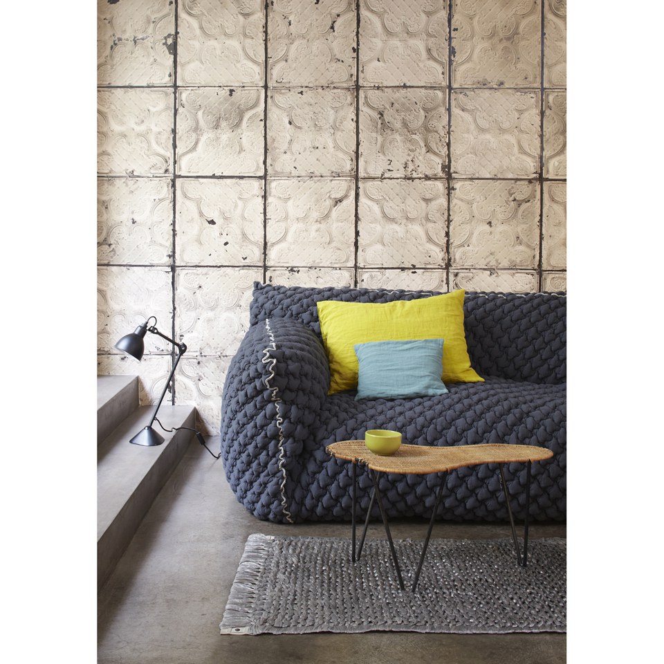 NLXL Brooklyn Tins Wallpaper by Merci - TIN-03 | IWOOT