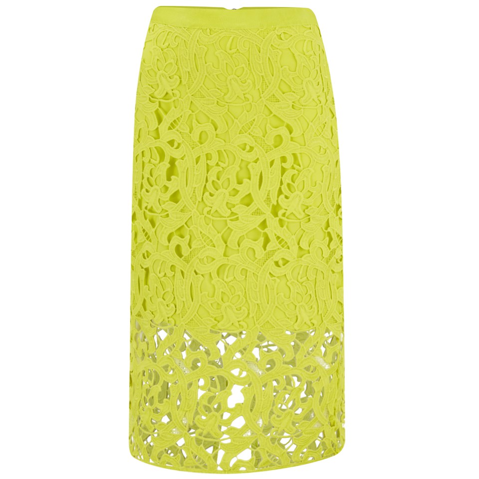 Samsoe & Samsoe Women's Lexy Skirt - Sulphur - Free UK Delivery Available