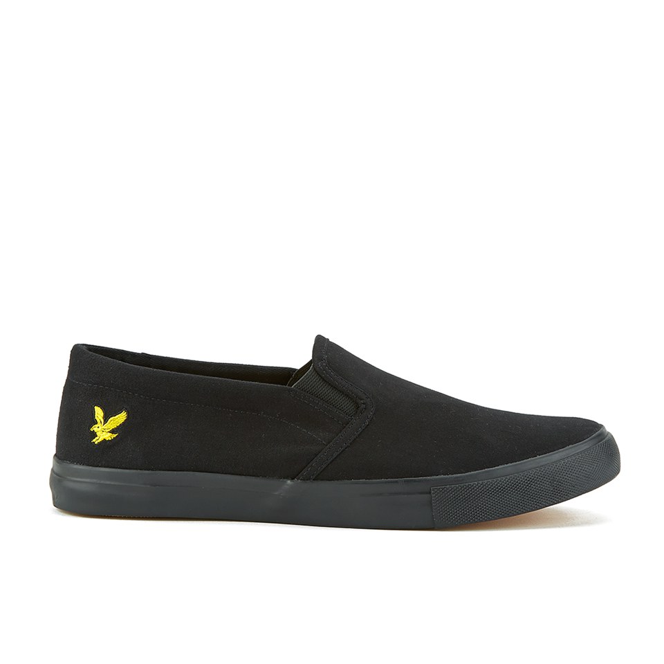 lyle and scott plimsolls mens