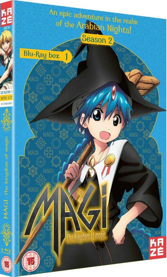 Wallpaper Magi The Kingdom Of Magic Season 2 Part 1 Blu Ray Zavvi Uk Free HD
