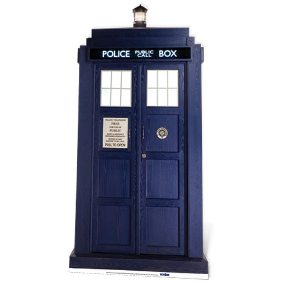 Doctor Who The Tardis Cut Out Merchandise Zavvi