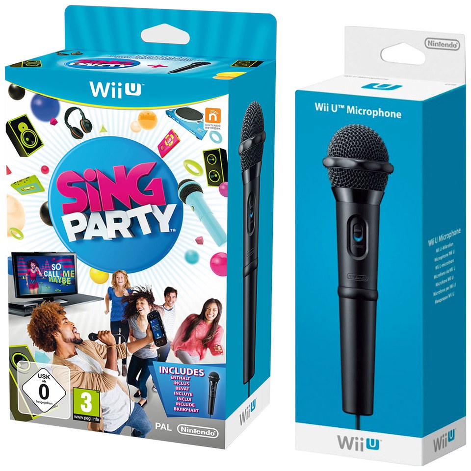 Wii U Sing Party + 2 Wii U Microphones Nintendo Official UK Store
