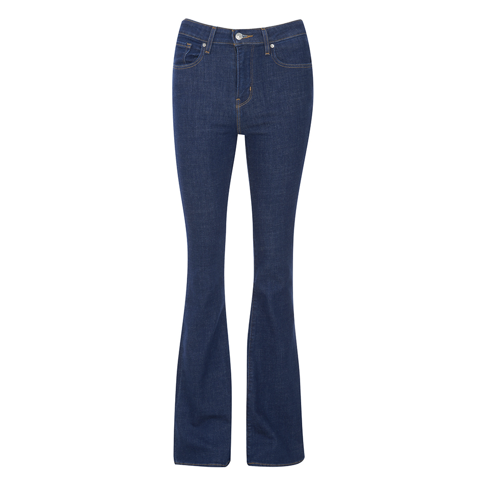 Levi's Women's High Rise Flare Jeans - Pacific Sound - Free UK Delivery ...