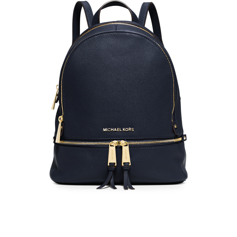 MICHAEL MICHAEL KORS Women's Rhea Zip Backpack - Navy