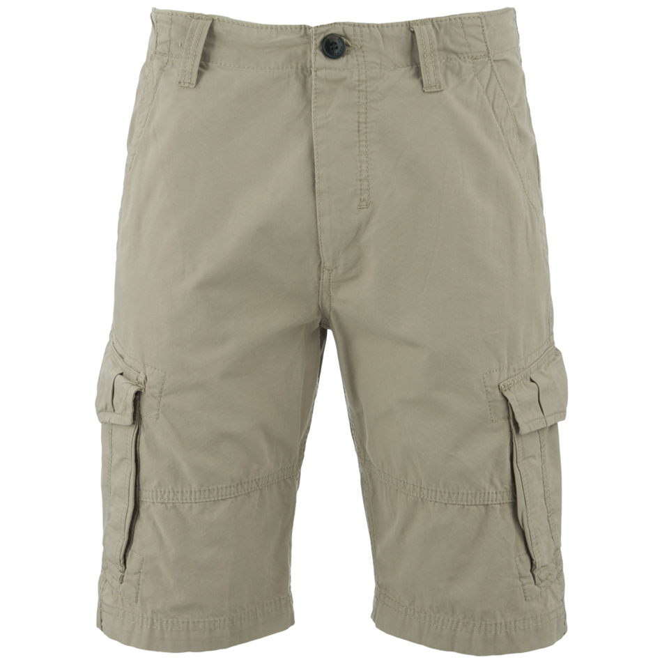 Threadbare Men's Hulk Cargo Shorts - Stone Mens Clothing | Zavvi.com
