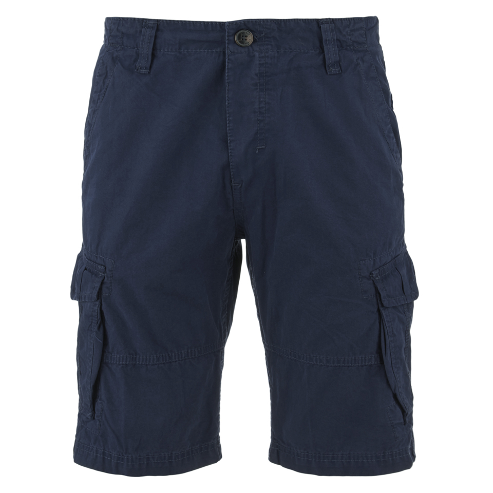 Threadbare Men's Hulk Cargo Shorts - Deep Blue Mens Clothing | Zavvi.com