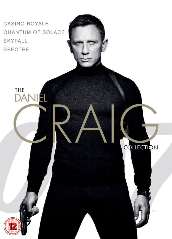 James Bond - Daniel Craig 4-Pack DVD | Zavvi.com