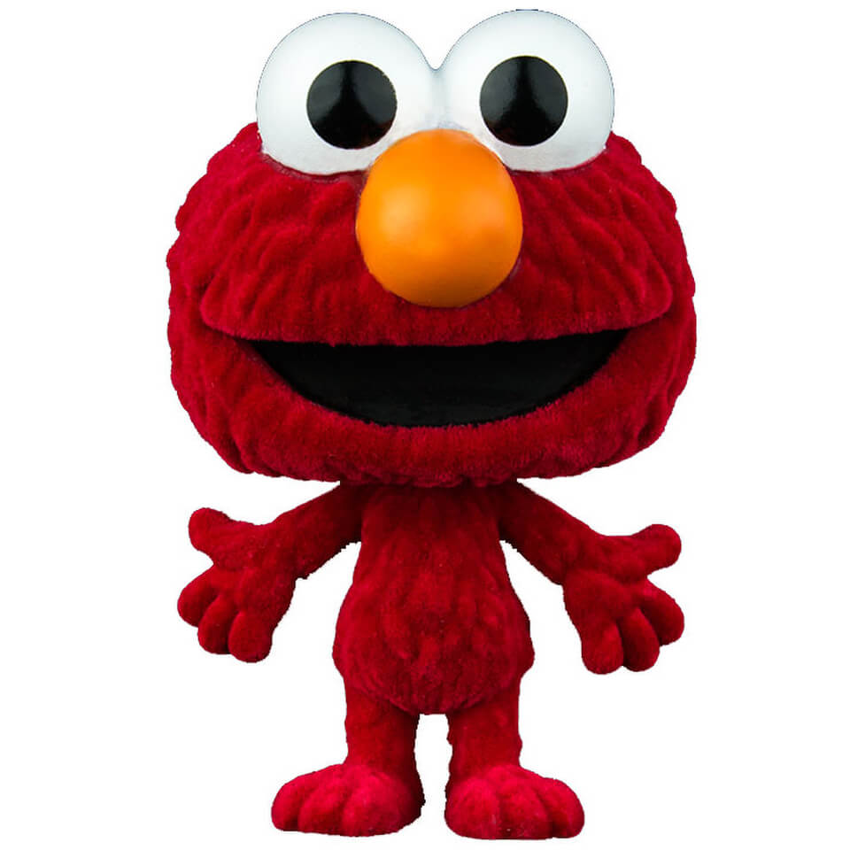 flocked sesame street pop