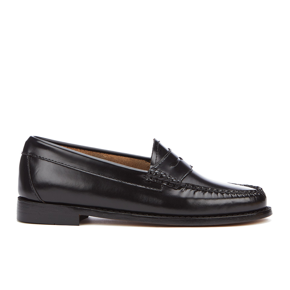 Bass Weejuns Women's Penny Leather Loafers - Black - FREE UK Delivery