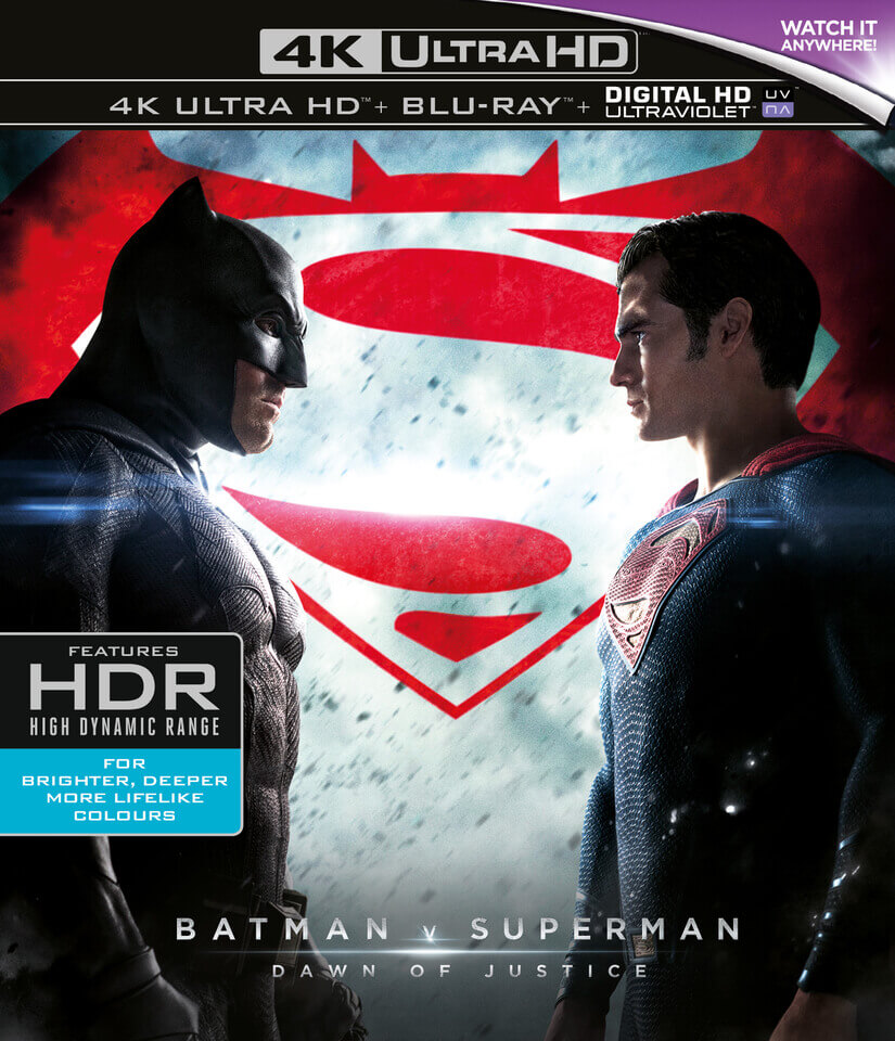Batman V Superman Dawn Of Justice 4k Ultra Hd Blu Ray Zavvi Us