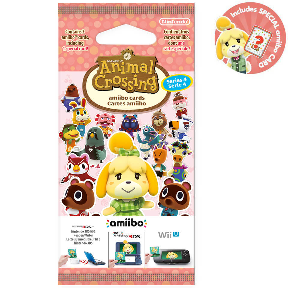 Animal Crossing amiibo Cards Pack - Series 4 | Nintendo UK Store