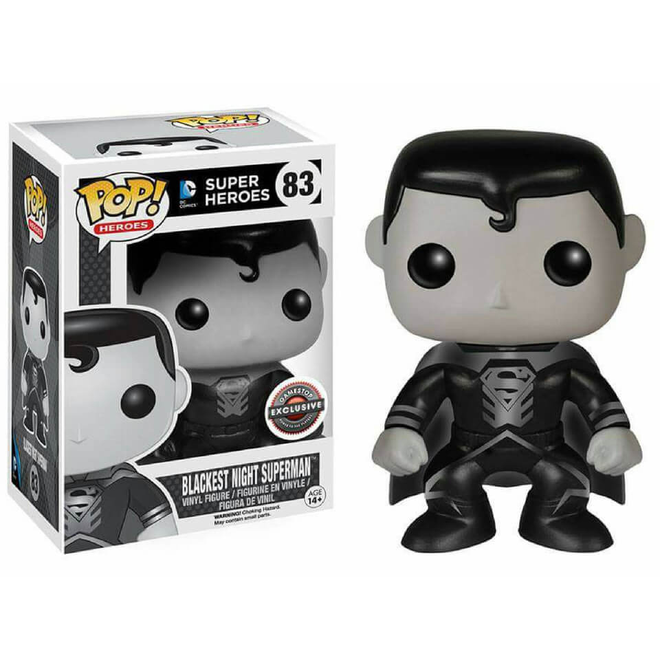DC Universe-Blackest Night Batman Vinyle Figure 10 cm Funko Pop Exc