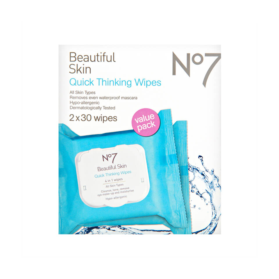 Boots No.7 Quick Thinking Wipes Value Pack SkinStore