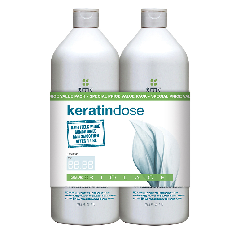 Matrix Biolage Keratindose Shampoo and Conditioner 1L Duo Free