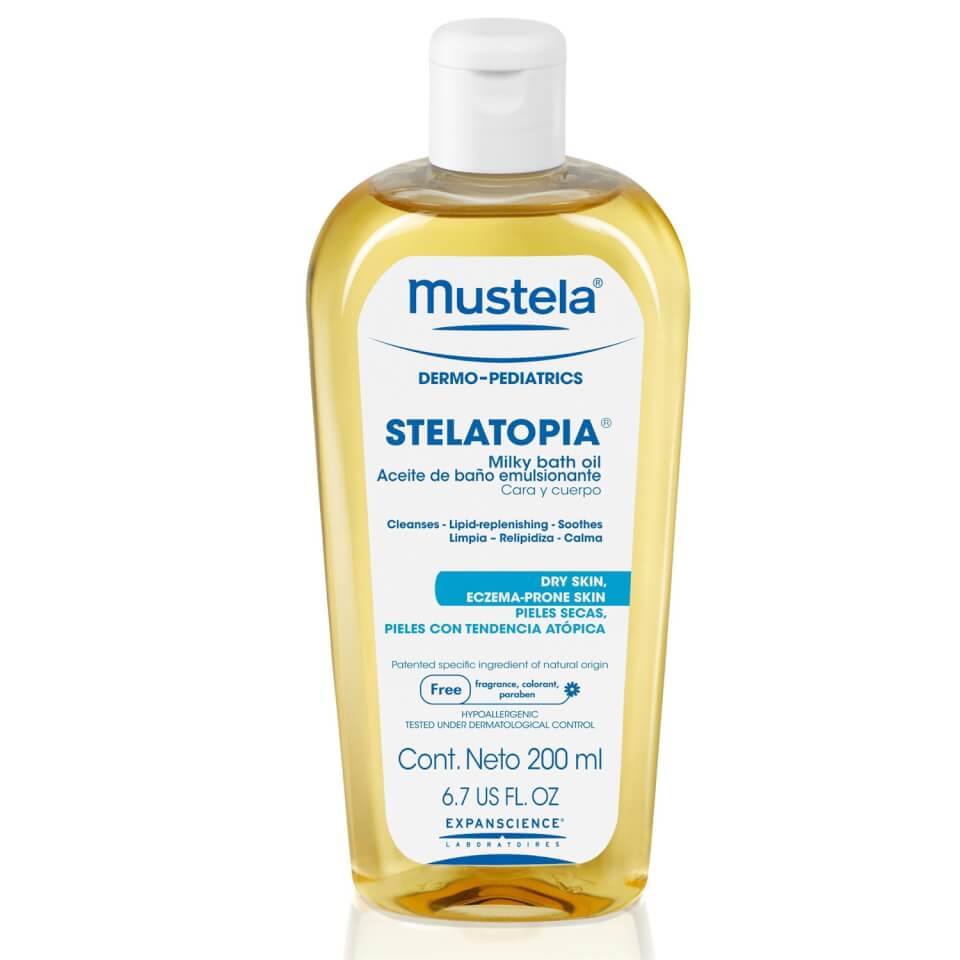 Mustela Stelatopia Milky Bath Oil SkinStore