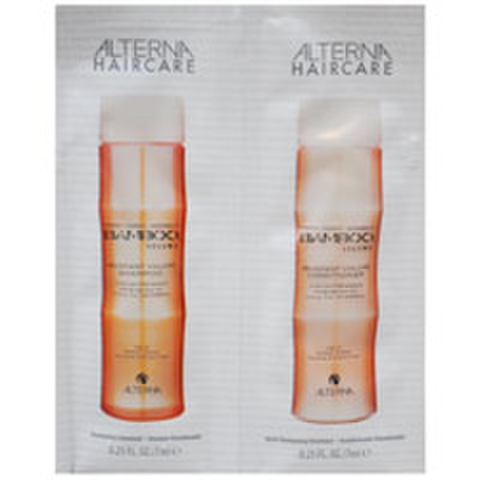 Alterna Bamboo Volume Abundant Volume Shampoo And Conditioner Duo Sample Lookfantastic Singapore