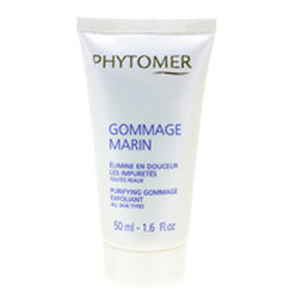 Phytomer Purifying Gommage Exfoliant Skinstore The particles in this mechanical exfoliant eliminate the dead cells which dull your complexion, restoring radiance and softness to the epidermis. skinstore