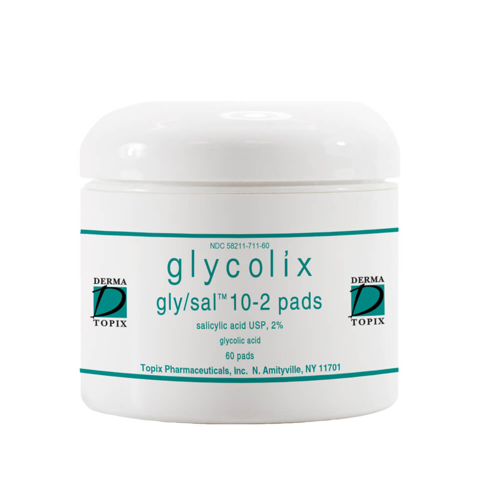 Glycolix Acne Solutions Gly Sal 10 2 Pads Skinstore